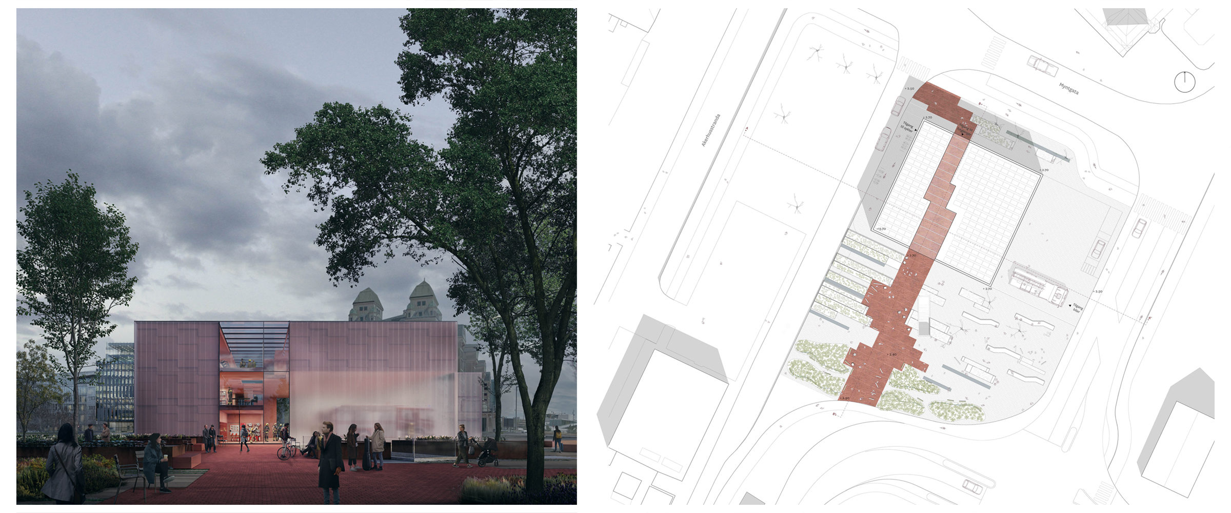 Brannstasjon Visual Site Plan